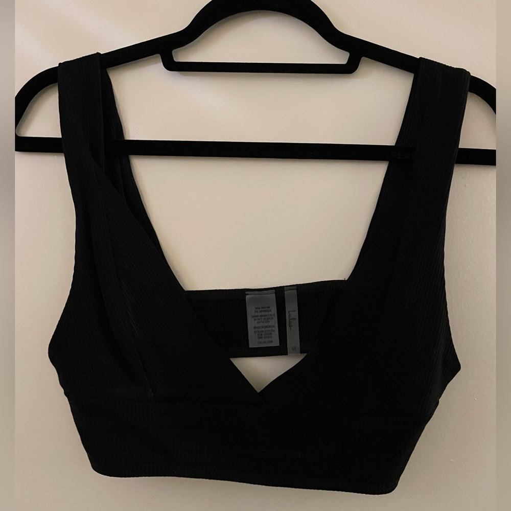 Lulu’s Black Bralette, size Medium